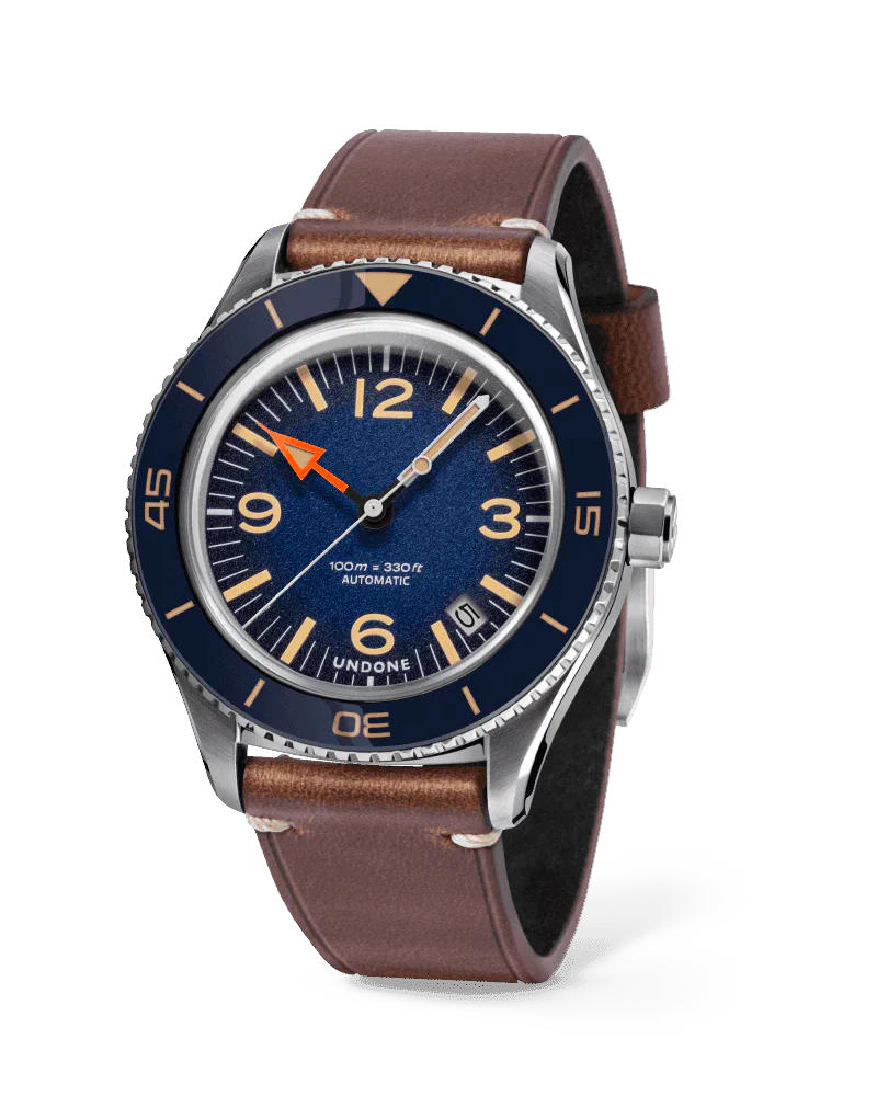 Undone Basecamp Classic Blue Automatic Date
