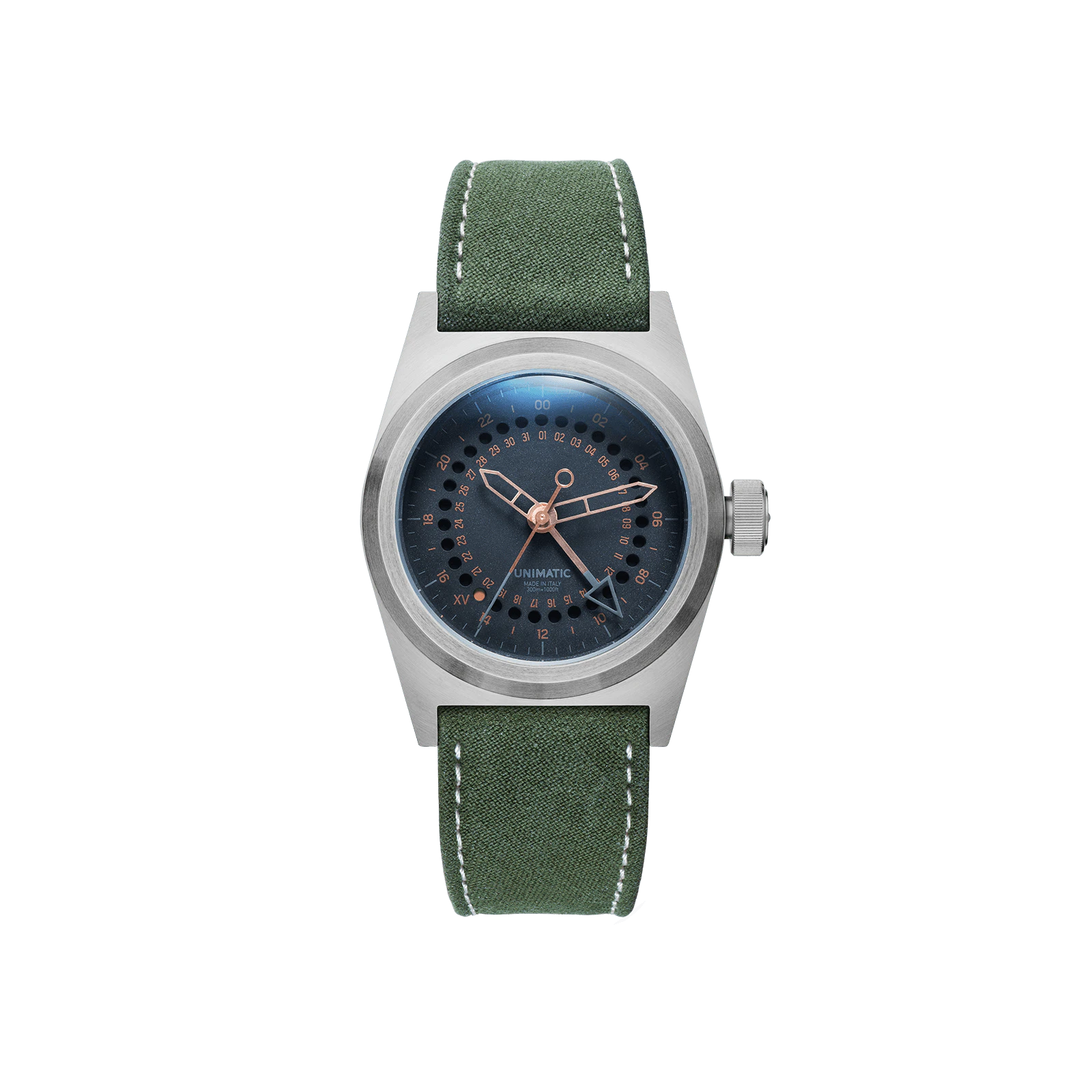 Unimatic Modello Due U2-GMT-NR Collab GMT (38mm) — strap variants