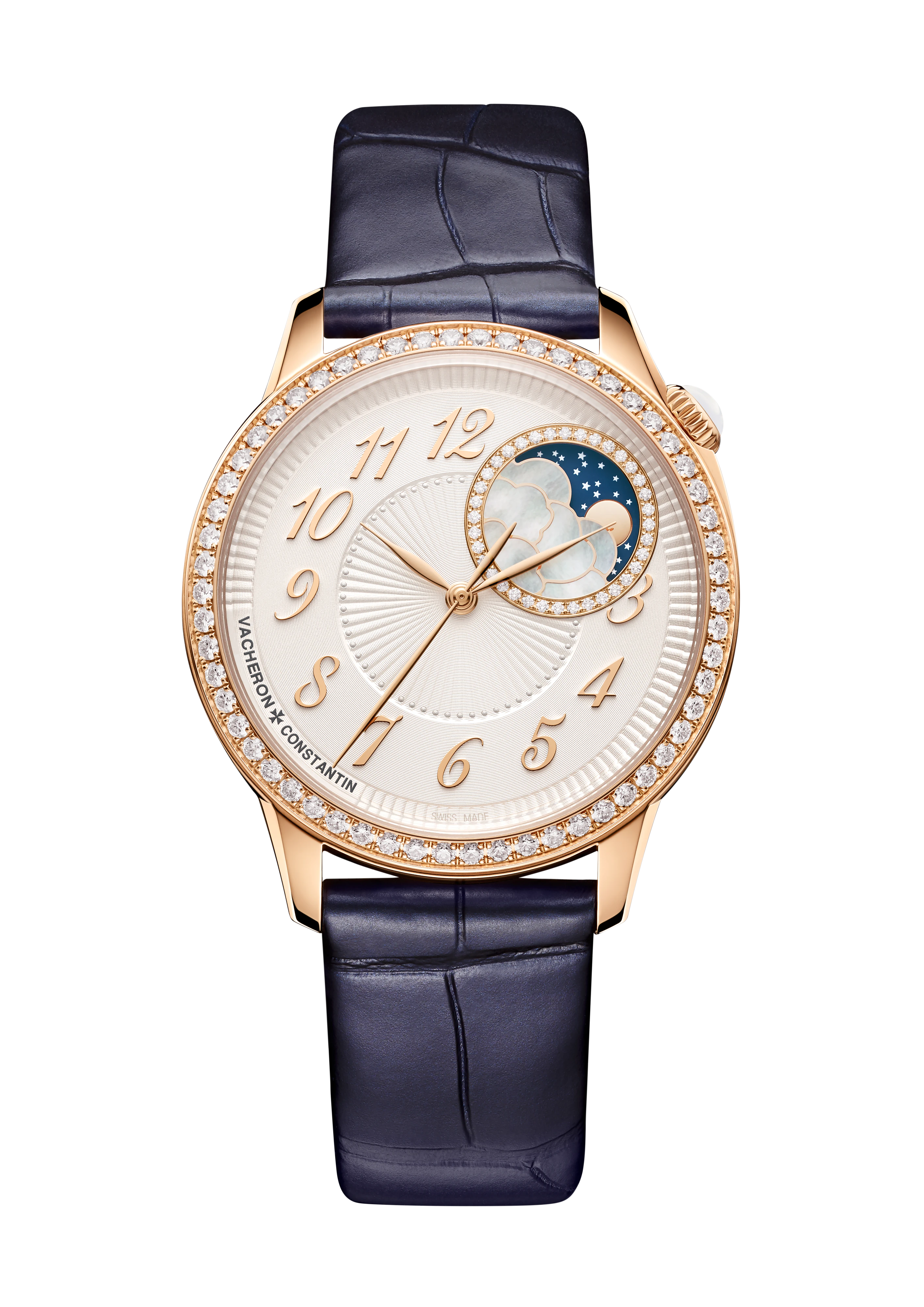 Vacheron Constantin Égérie Moon Phase 37mm Pink Gold Watch