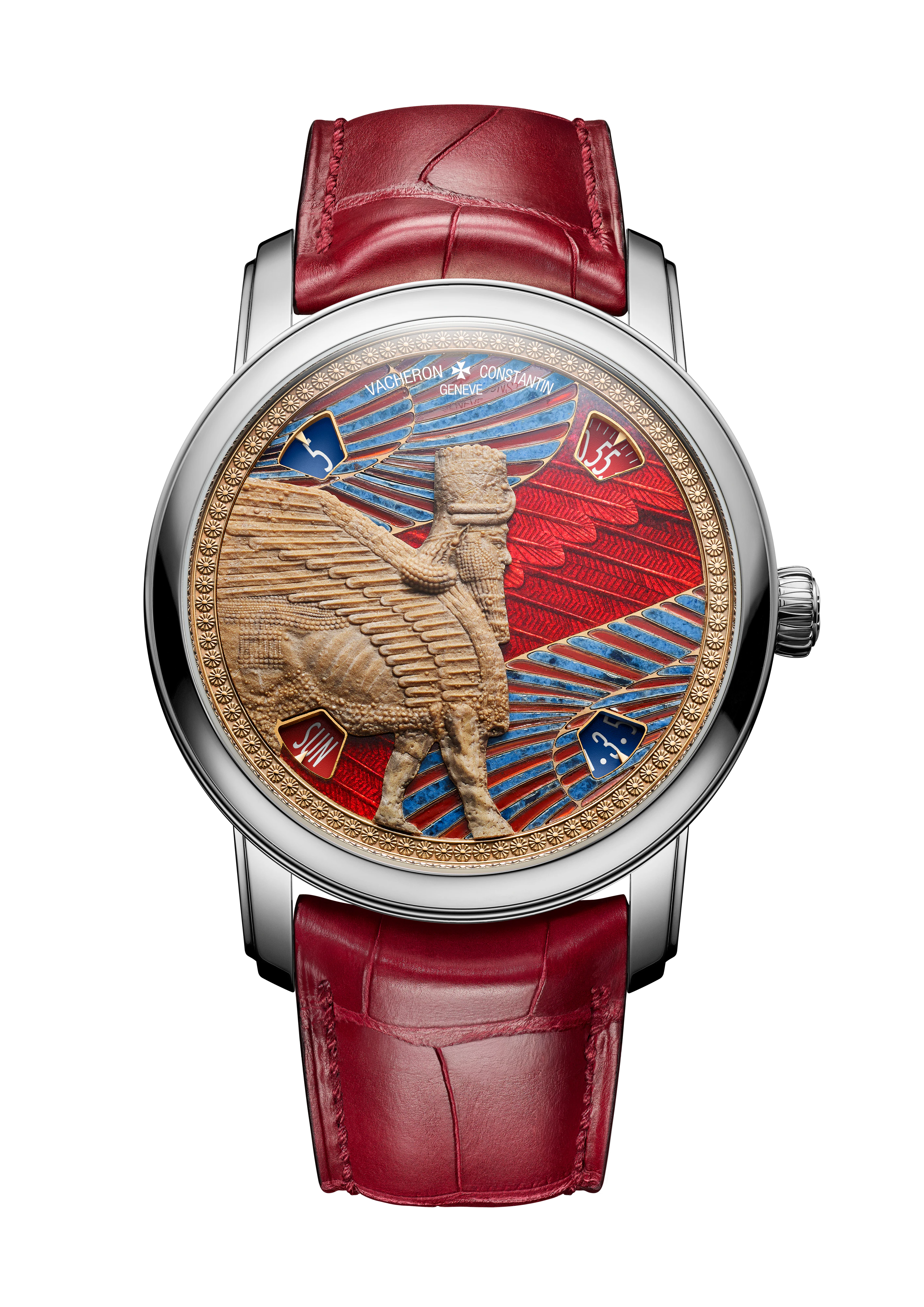 Vacheron Constantin Métiers d'Art Tribute to Great Civilisations Lamassu de Sargon II 42mm White Gold Watch