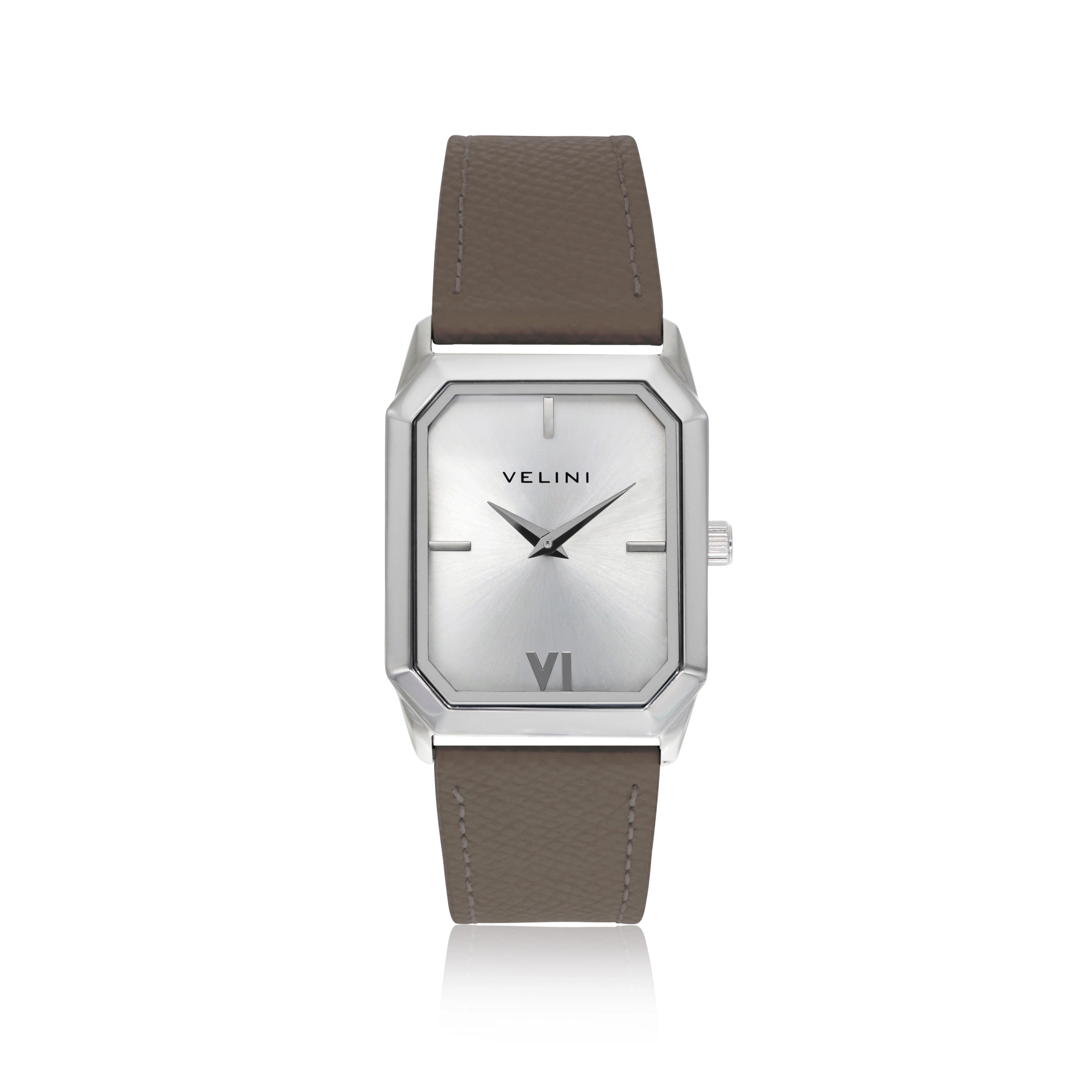 Velini Ref. 102-V with Leather Strap - Taupe