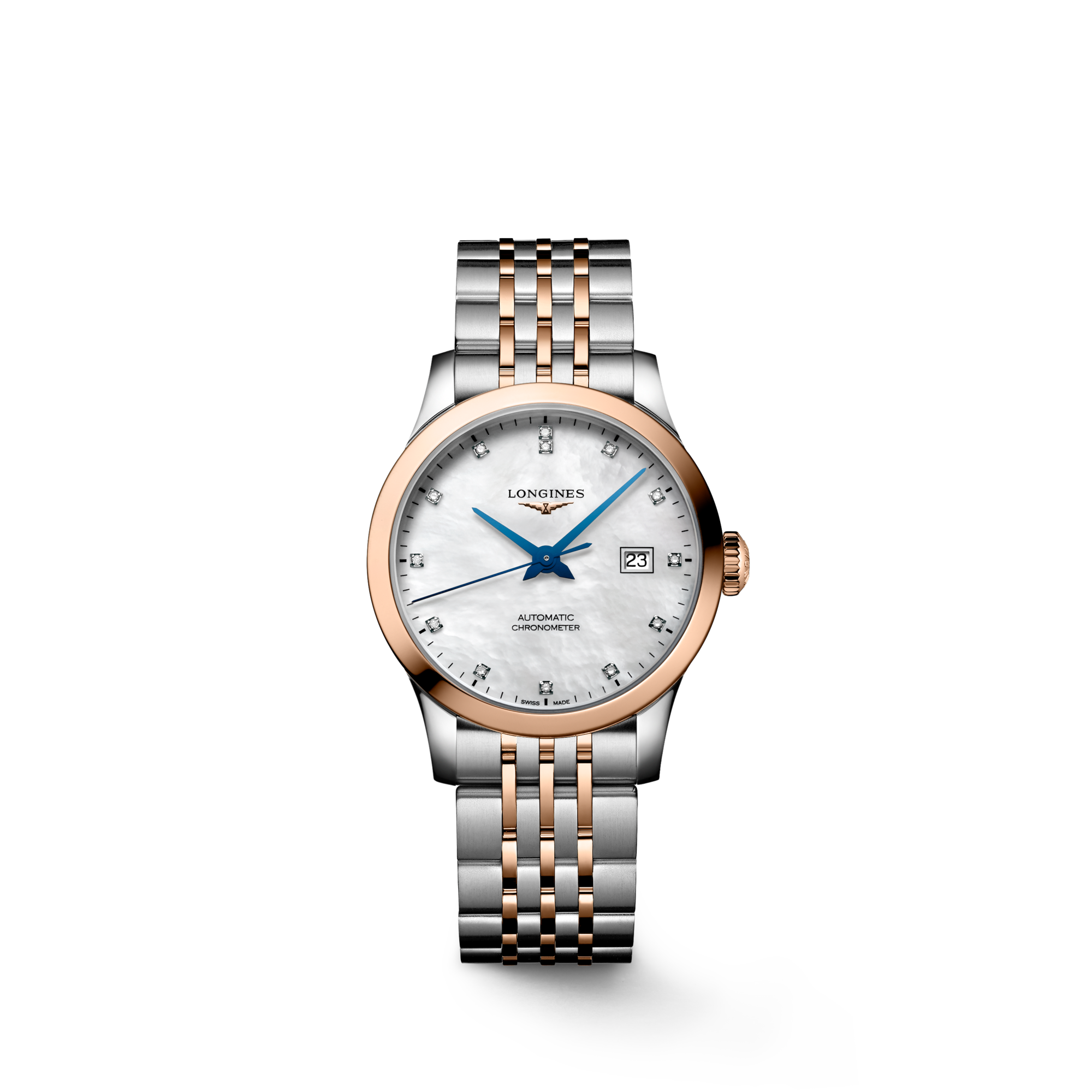 Longines Record 30mm Gold
