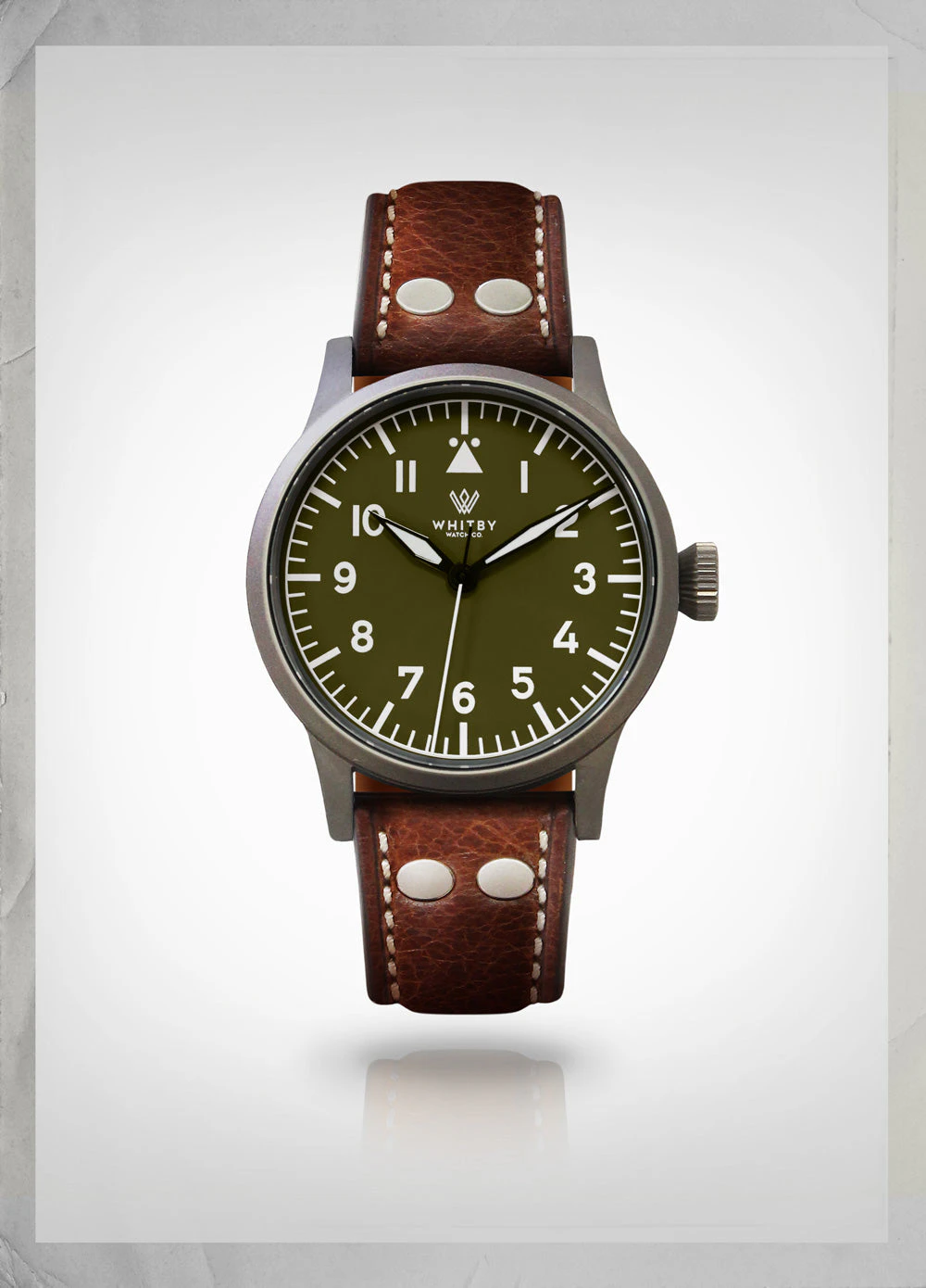 Whitby Watch Co. Arrow - 43mm Type A MILITARY GREEN