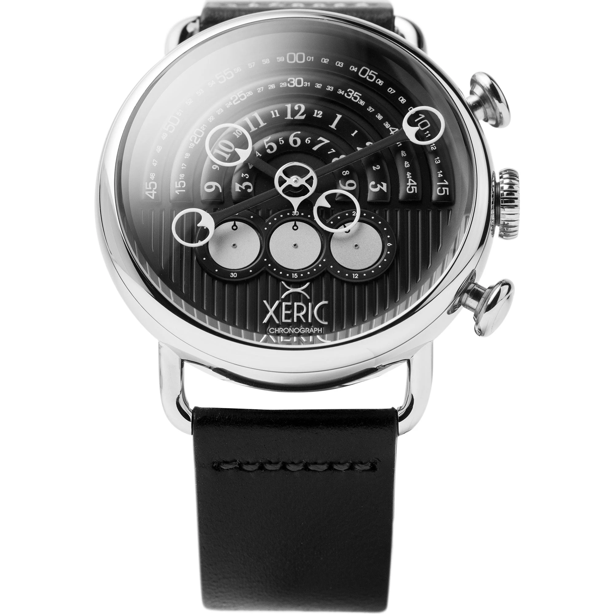 Xeric Halograph Chrono Sapphire Silver Black