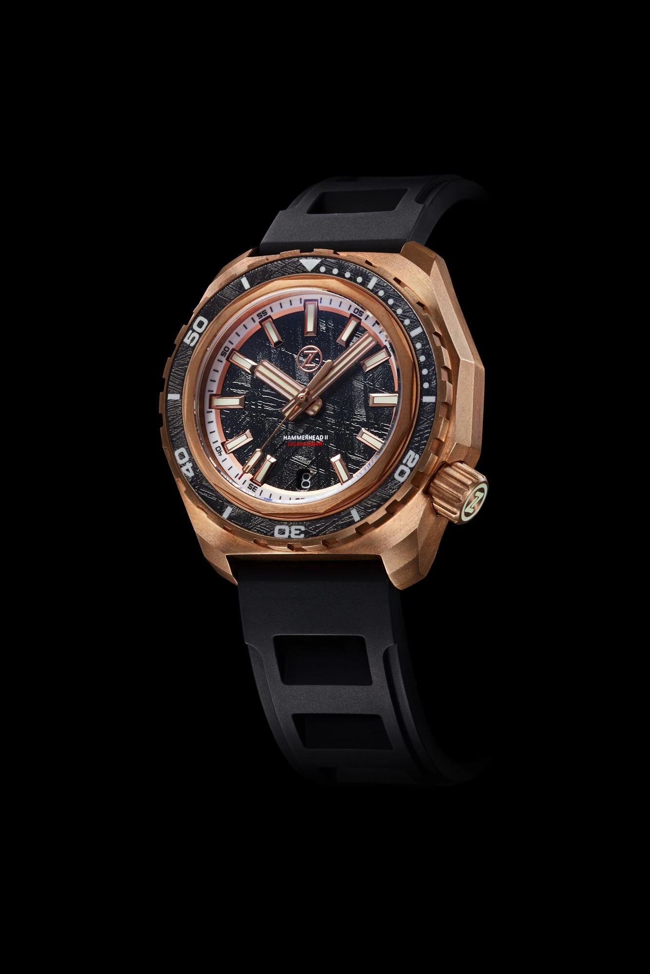 Zelos Hammerhead 2 1000m Bronze Meteorite ETA2892