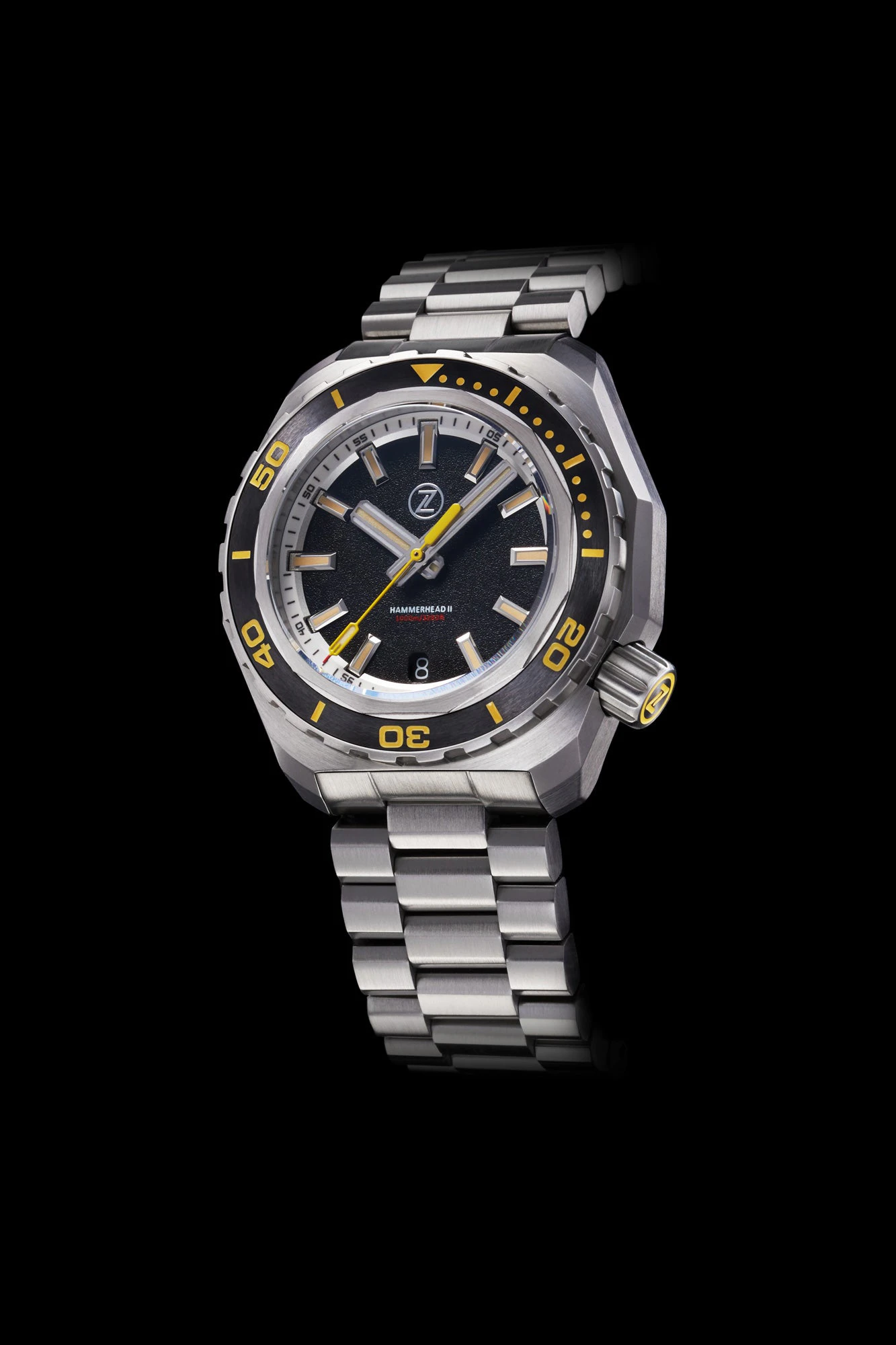 Zelos Hammerhead 2 1000m Steel NH35