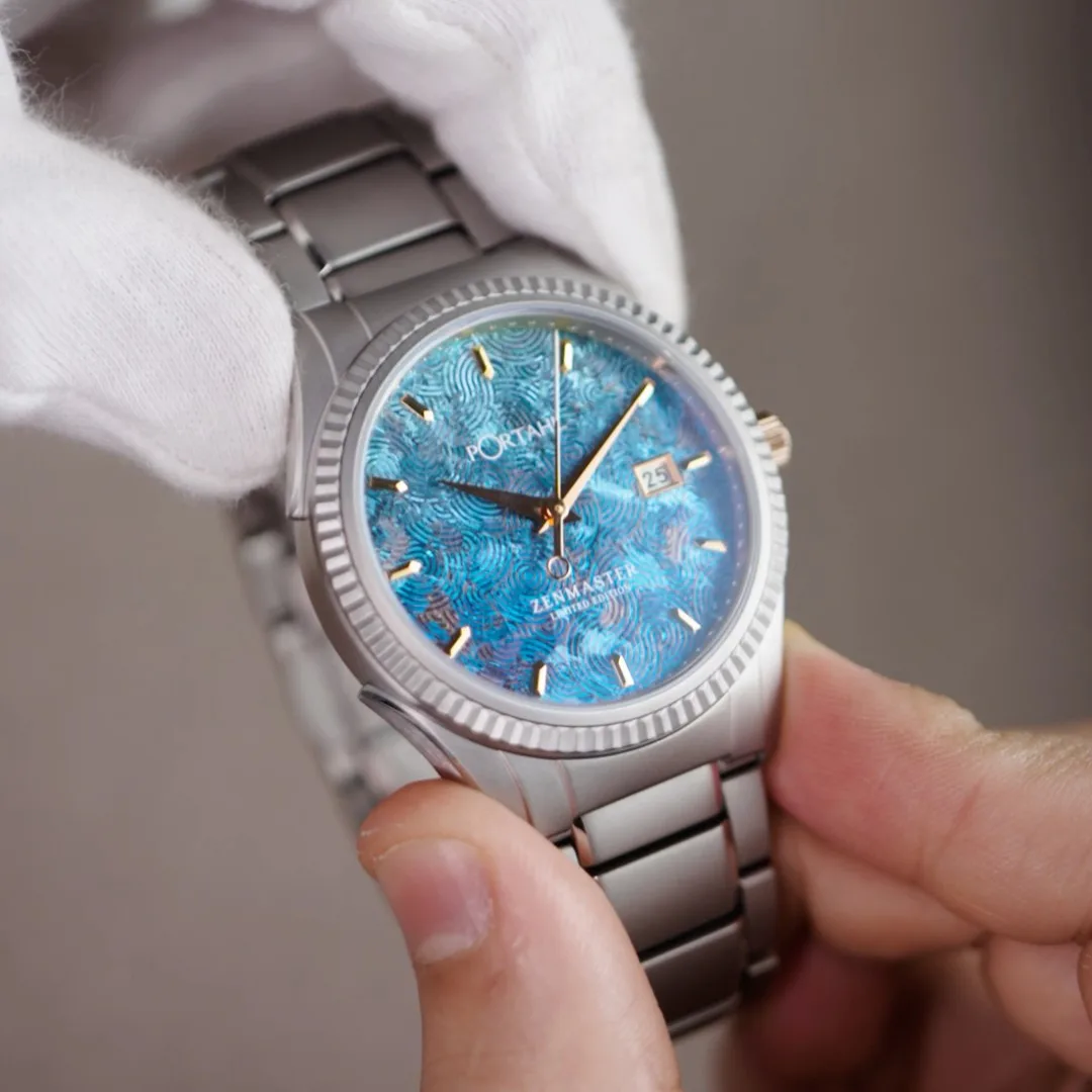 pOrtahl Zenmaster 'Aizuri-e' Limited Edition Watch