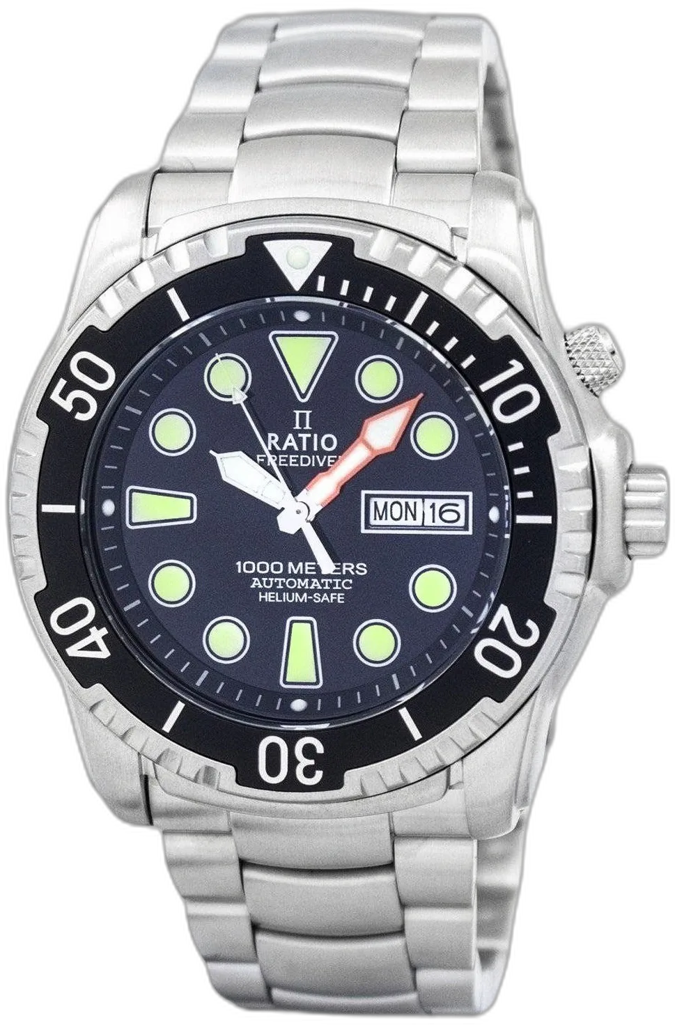 Ratio Free Diver Helium-Safe 1000M Automatic