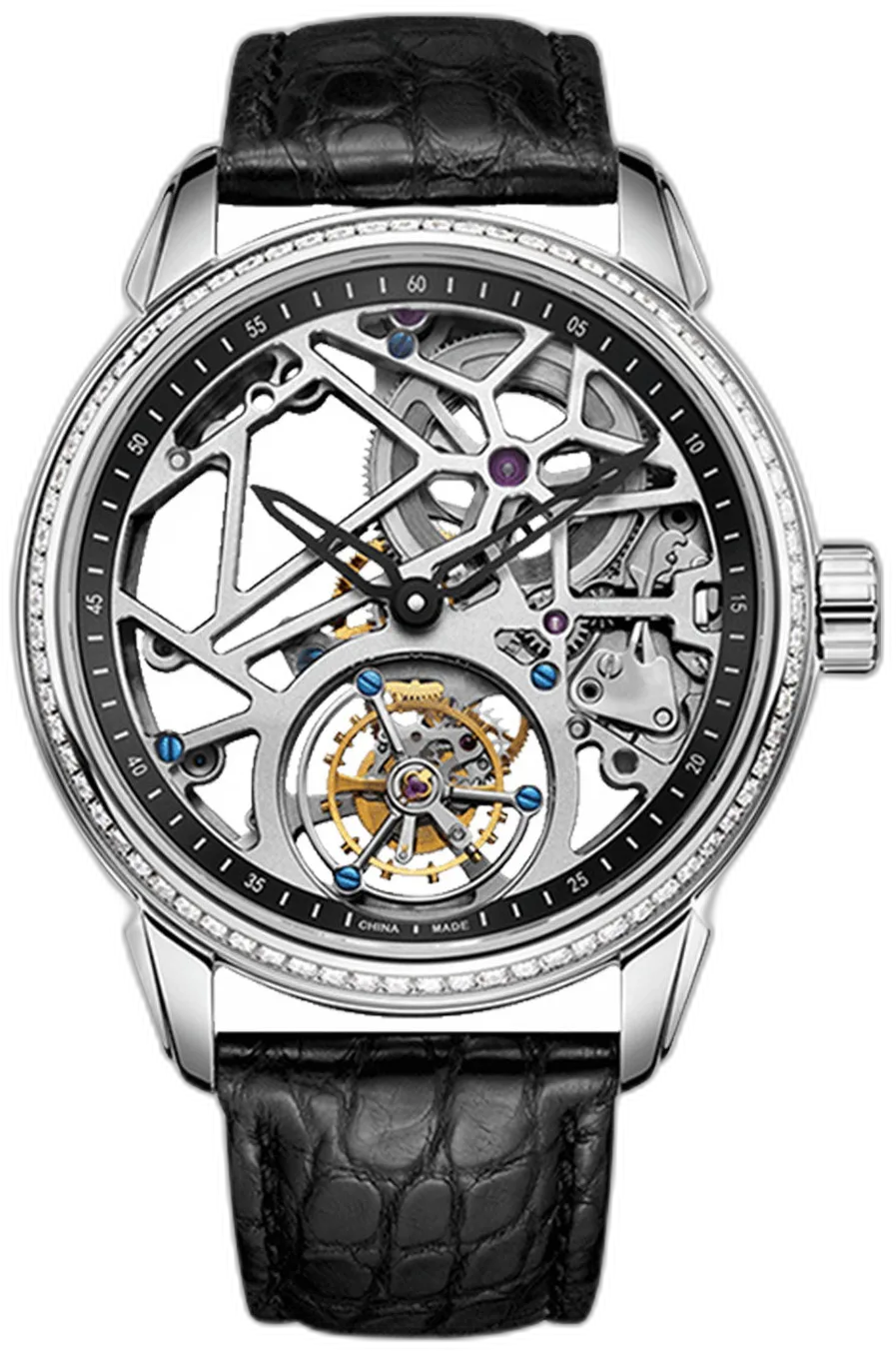 Seagull Heritage Series Full Skeleton Coaxial Tourbillon 42mm