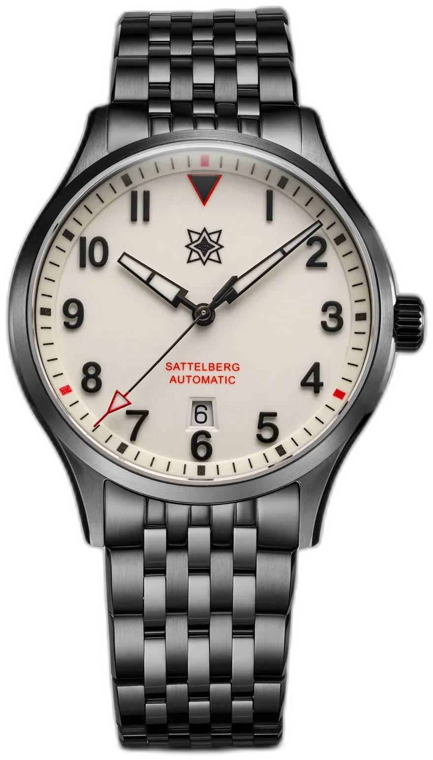 Second Hour Beacon 2 Field Watch — Full Lume, DLC Case