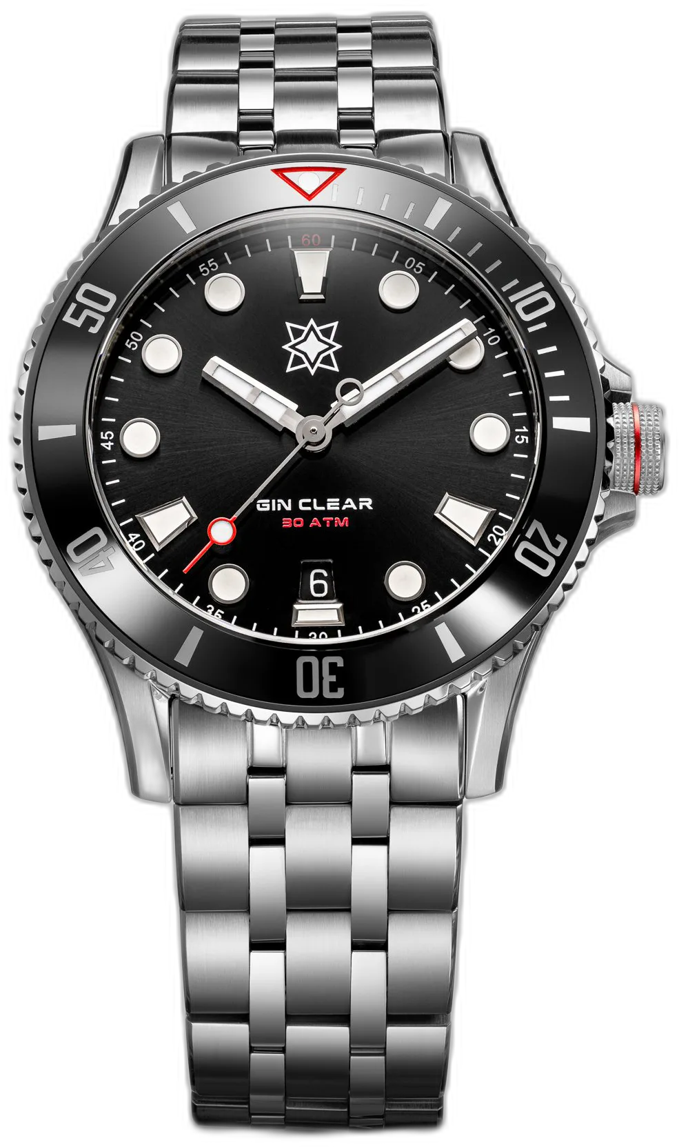 Second Hour Gin Clear 3 Dive Watch — incredible made better. 300m, Swiss automatic SW200