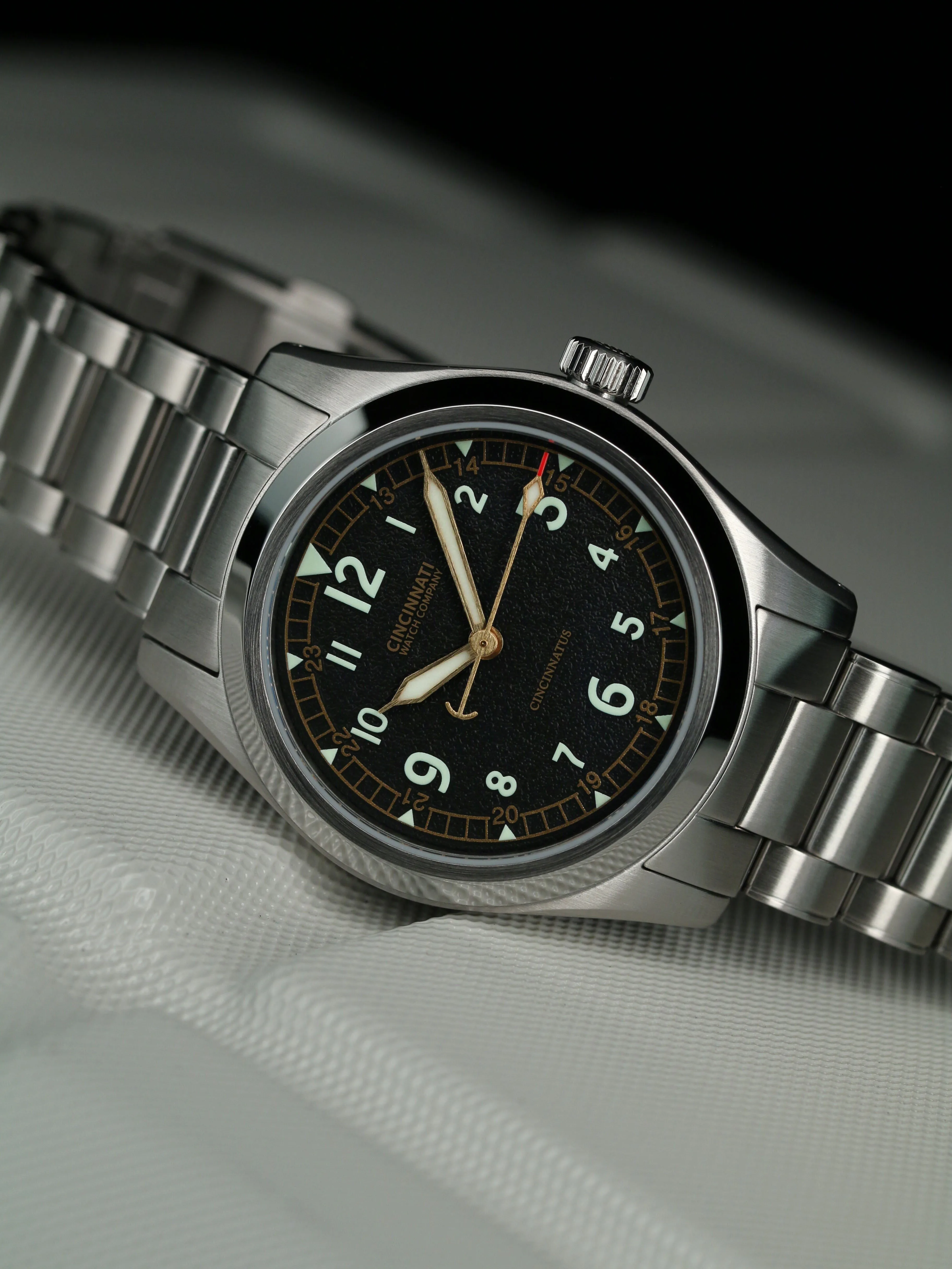 The Cincinnatus Field Black Automatic
