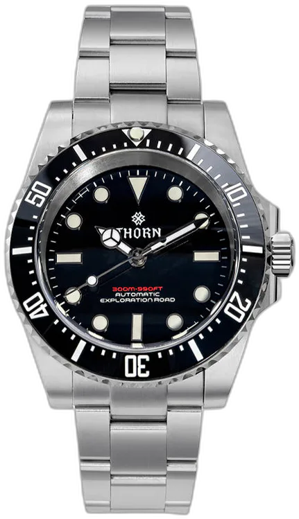 Thorn 40.5mm Titanium Sub Diver Automatic Watch