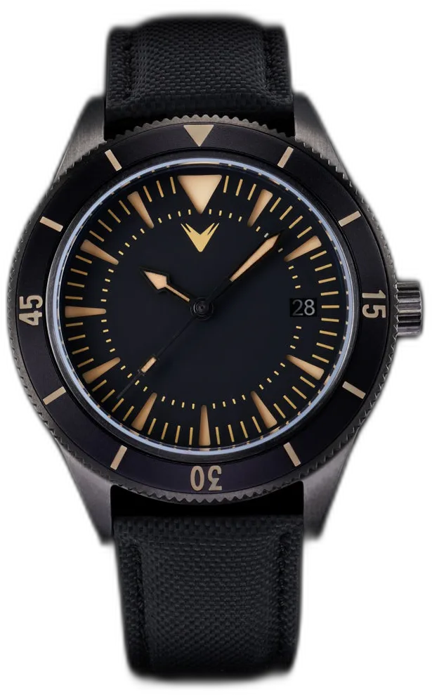 Ventus Watches Mori 300m Diver M-6 Gunmetal Steel