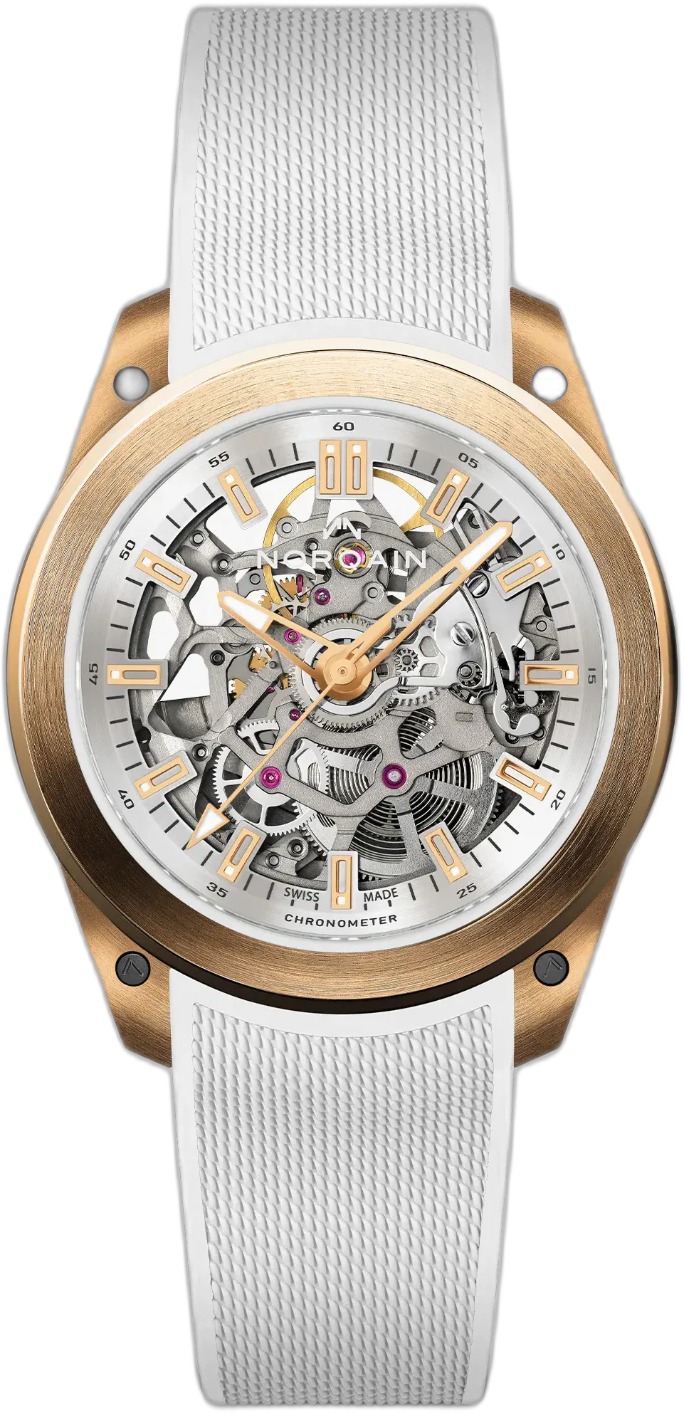 Wild ONE Skeleton 39mm Red Gold